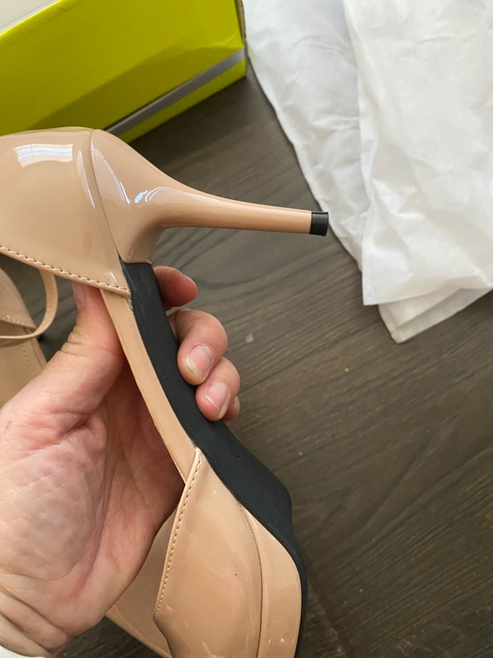 Stiletto Heeled Sandals Pumps Pointed Toe Shoes for Women 9.5 - Picture 3 of 8